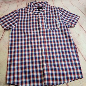 French Toast plaid dress shirt 16